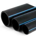مواسير HDPE الوطني لشبكات المياه  ضغط 10 بار قطر خارجي 40 مم سمك 1.9 مم لون اسود