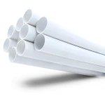 مواسير UPVC مقاس 1 إنش سمك 1.6 مم ضغط 13.8 بار لون أبيض