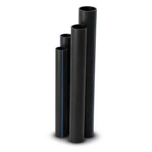 أنابيب HDPE SDR 22 قطر خارجي 355 مم سمك 16.2 مم لون أسود