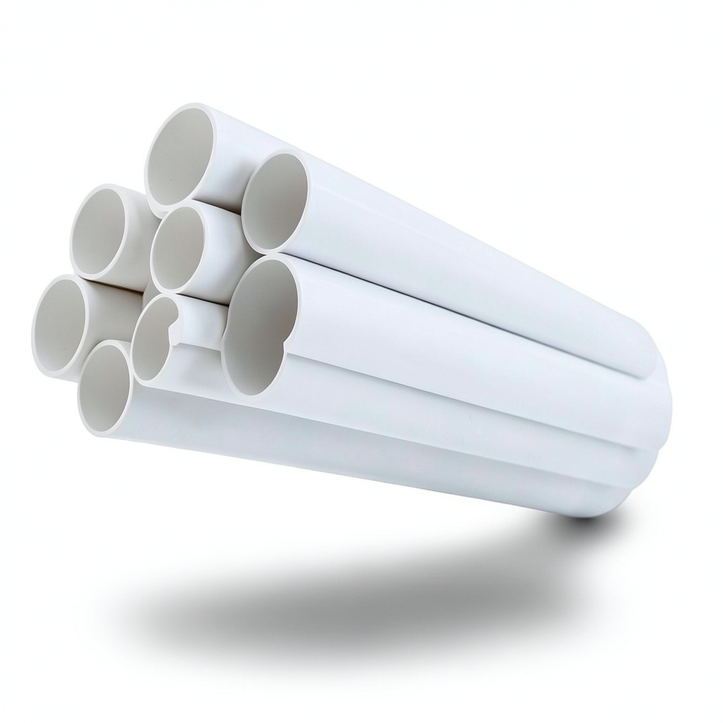 UPVC Pipes Pressure 13.8 Bar Size 1 ½ inch Thickness 2.29 mm White
