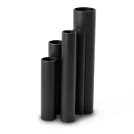 HDPE Pipes SDR 22 Outside Diameter 400 mm Thickness 18.2 mm Black