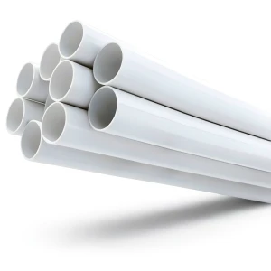 مواسير UPVC ضغط 13.8 بار مقاس 3 إنش سمك 4.24 مم لون أبيض