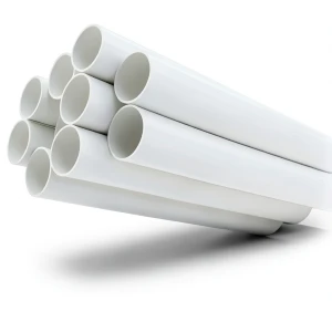 مواسير UPVC ضغط 13.8 بار مقاس 6 إنش سمك 8.03 مم لون أبيض