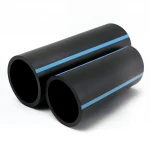 أنابيب HDPE الوطني لشبكات المياه  ضغط 10 بار قطر خارجي 140 مم سمك 5.4 مم لون اسود