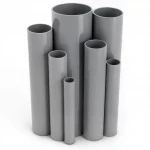 UPVC Pipes Modern Technology Nominal Pressure 6 Bar Outside Diameter 400 mm Thickness 11.7 mm Gray Colour