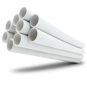 مواسير UPVC مقاس 1 إنش سمك 1.52 مم ضغط 11 بار لون أبيض