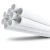 UPVC Pipes Nominal Pressure 11 Bar Size 1 ½ inch Thickness 1.85 mm White - Image 1