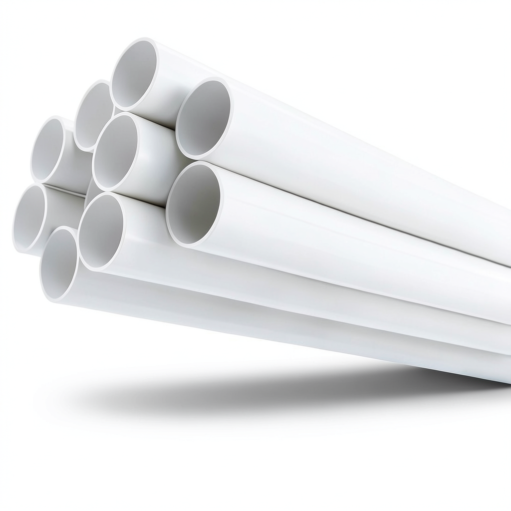 UPVC Pipes Nominal Pressure 11 Bar Size 1 ½ inch Thickness 1.85 mm White