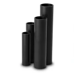 HDPE Pipes SDR 22 Outside Diameter 180 mm Thickness 8.2 mm Black
