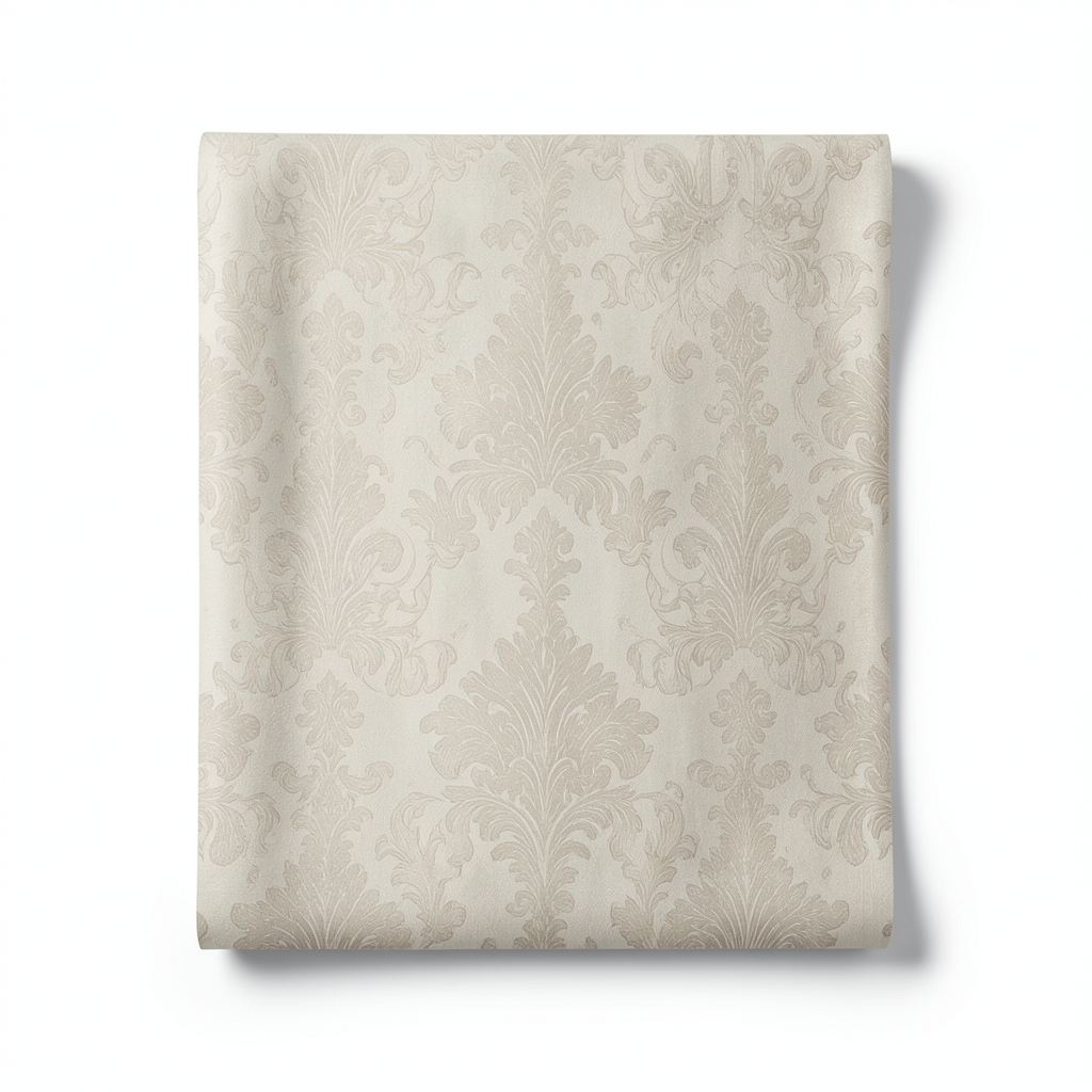 Italian Wallpaper Patterned Design 10 m x 0.70 m Beige