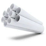 UPVC Pipes Nominal Pressure 11 Bar Size 2 Inch Thickness 2.31 mm White