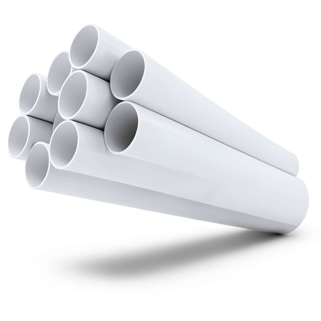 UPVC Pipes Nominal Pressure 11 Bar Size 2 Inch Thickness 2.31 mm White