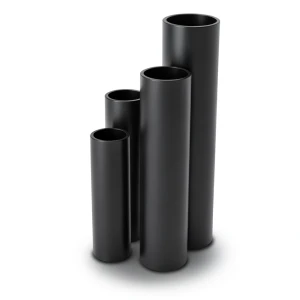 أنابيب HDPE SDR 22 قطر خارجي 225 مم سمك 10.3 مم لون أسود