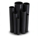 مواسير UPVC ضغط اسمي 16 بار قطر خارجي 225 مم سمك 16.7 مم لون اسود