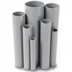 مواسير UPVC التقنية العصرية  ضغط 2.5 بار  قطر خارجي 450 مم سمك 3.6 مم لون رمادي