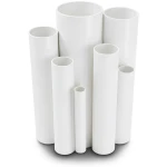 مواسير UPVC ضغط اسمي 2.5 بار قطر خارجي 280 مم سمك 2.3 مم أبيض