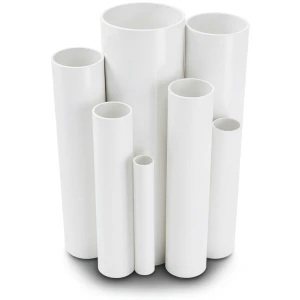 UPVC Pipes Nominal Pressure 2.5 Bar Outside Diameter 280 mm Thickness 2.3 mm White