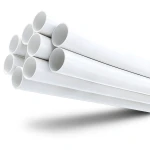 UPVC Pipes 8 Inch Thickness 8.43 mm Pressure 11 Bar White