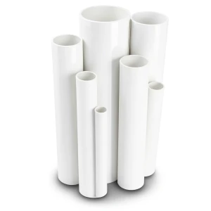 مواسير UPVC جدول 80 مقاس 1 إنش سمك 4.6 مم لون أبيض