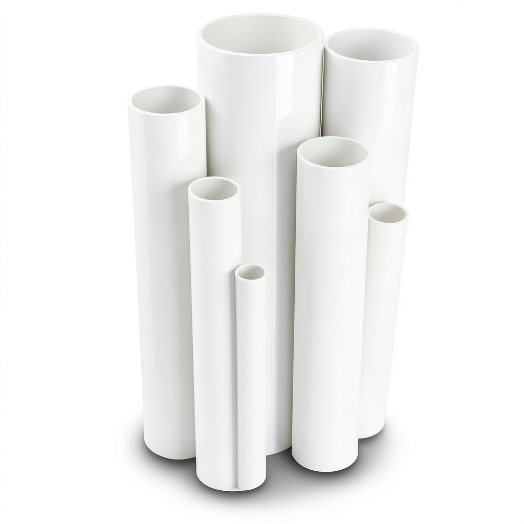 UPVC Pipes Schedule 80 Size 1 inch Thickness 4.6 mm White Colour