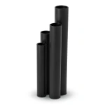 HDPE Pipes SDR 22 Outside Diameter 355 mm Thickness 16.2 mm Black