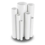 مواسير UPVC ضغط اسمي 2.5 بار قطر خارجي 280 مم سمك 2.3 مم أبيض