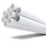مواسير UPVC مقاس ¼ 1 إنش سمك 1.52 مم أبيض ضغط 8.6 بار
