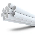 UPVC Pipes Nominal Pressure 8.6 Bar Size 1 ½ inch Thickness 1.52 mm White