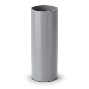 مواسير UPVC ضغط 2.5 بار قطر خارجي 280 مم سمك 2.3 مم لون رمادي