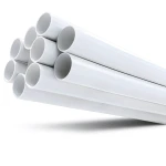مواسير UPVC مقاس 2 إنش سمك 1.85 مم ضغط 8.6 بار لون أبيض