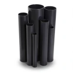 مواسير UPVC ضغط 2.5 بار قطر خارجي 280 مم سمك 2.3 مم لون اسود
