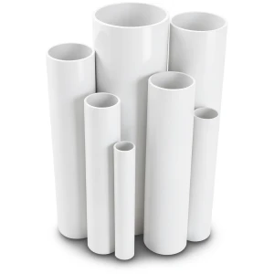 مواسير UPVC جدول 80 مقاس 2 إنش سمك 5.5 مم لون أبيض