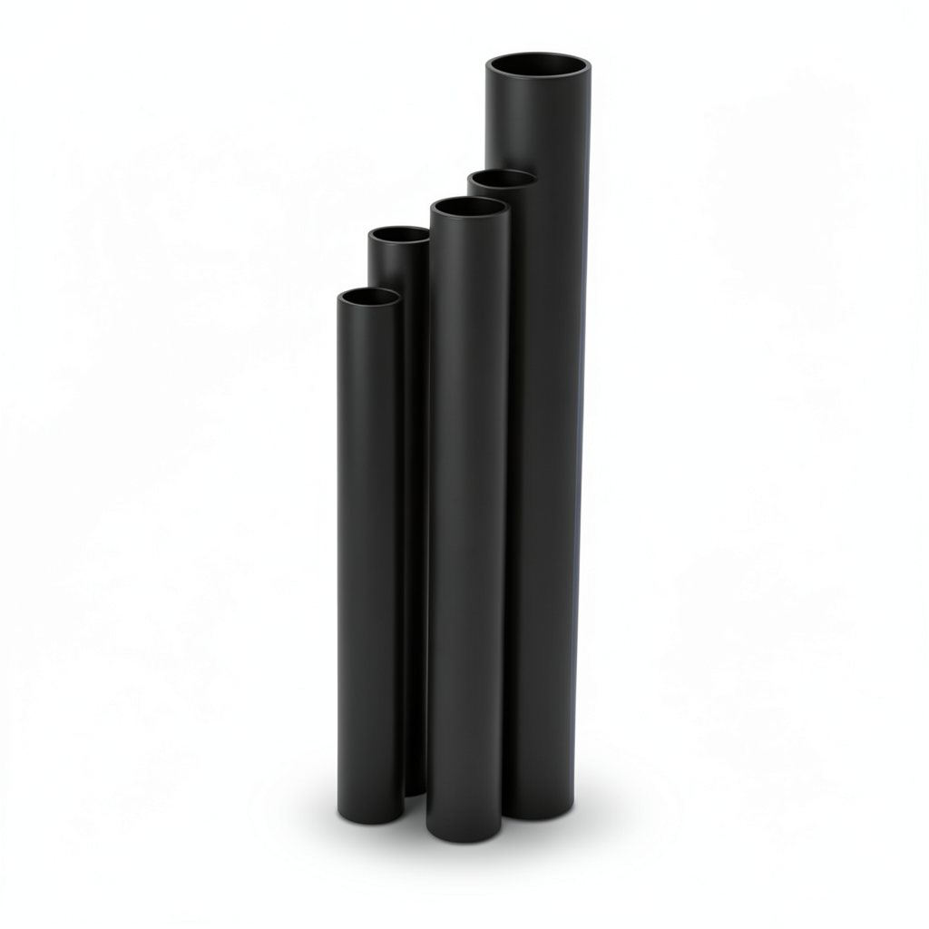 أنابيب HDPE SDR 22 قطر خارجي 560 مم سمك 25.5 مم لون أسود