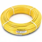 أنابيب HDPE  نيبروبلاست PE 100 ضغط 20 بار قطر خارجي 63 مم سمك 7.1 مم لون أصفر 