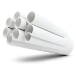 مواسير UPVC ضغط 6.9 بار مقاس 3 إنش سمك 2.16 مم لون أبيض