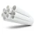 UPVC Pipes Nominal Pressure 6.9 Bar Size 3 Inch Thickness 2.16 mm White - Image 1
