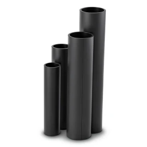 مواسير HDPE نسبة الأبعاد القياسية SDR 33 قطر خارجي 1000 مم سمك 30.6 مم لون أسود