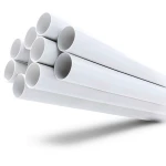 مواسير UPVC مقاس 4 إنش ضغط 6.9 بار سمك 2.80 مم لون أبيض