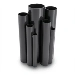 مواسير UPVC جدول 40 مقاس ½ إنش سمك 2.8 مم لون أسود