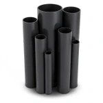 مواسير UPVC ضغط اسمي 4 بار قطر خارجي 280 مم سمك 5.5 مم لون اسود