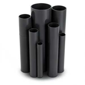 مواسير UPVC ضغط اسمي 4 بار قطر خارجي 280 مم سمك 5.5 مم لون اسود