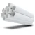 UPVC Pipes Nominal Pressure 6.9 Bar Size 6 Inch Thickness 4.11 mm White - Image 1