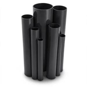 UPVC Pipes Nominal Pressure 4 Bar Outside Diameter 280 mm Thickness 5.5 mm Black