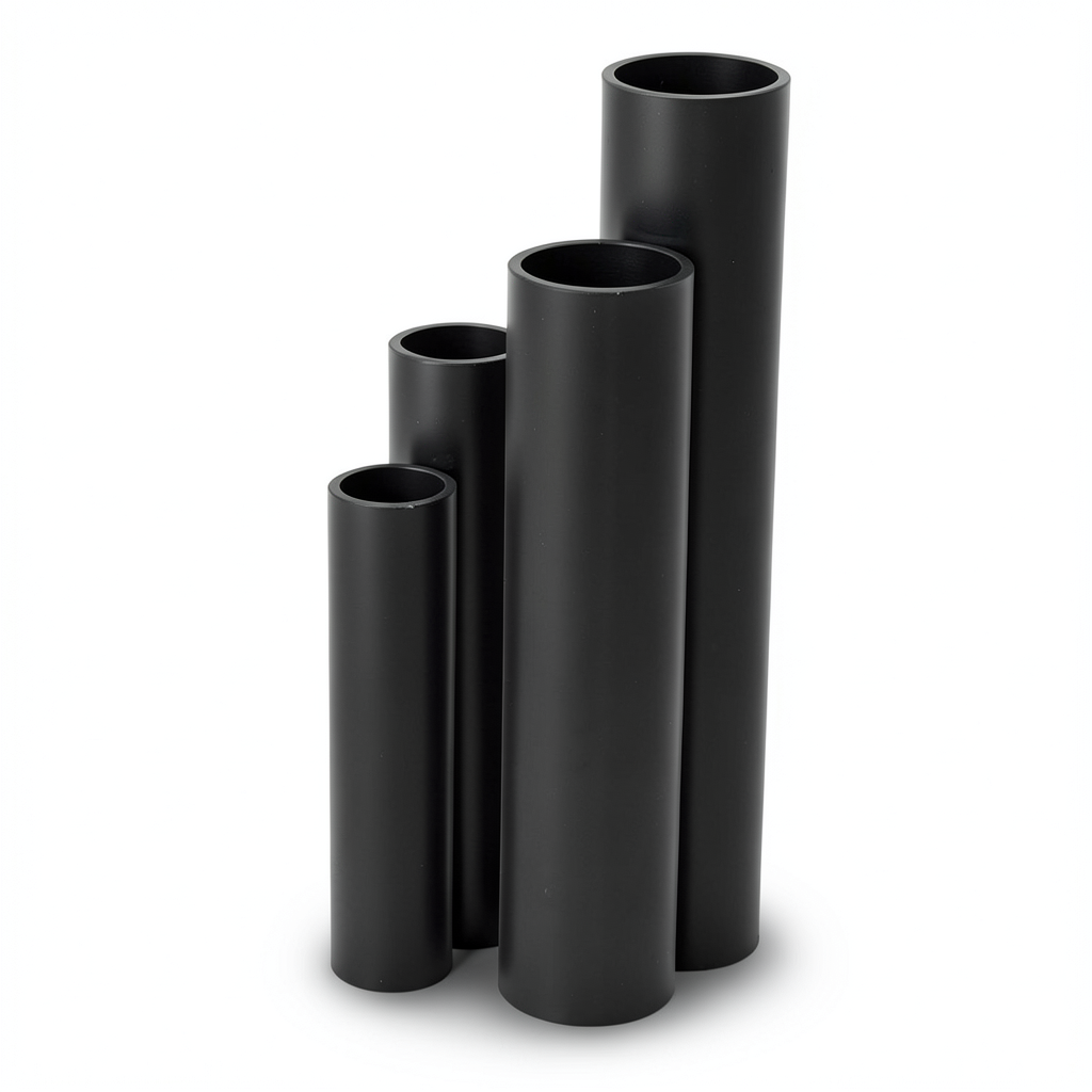 مواسير HDPE SDR 41 قطر خارجي 90 مم سمك 2.2 مم لون أسود