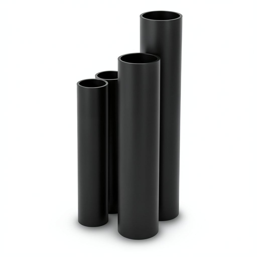 مواسير HDPE SDR 41 قطر خارجي 110 مم سمك 2.7 مم لون أسود