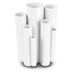 مواسير UPVC ضغط 6 بار قطر خارجي 280 مم سمك 8.2 مم لون أبيض