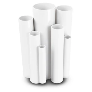 مواسير UPVC ضغط 6 بار قطر خارجي 280 مم سمك 8.2 مم لون أبيض