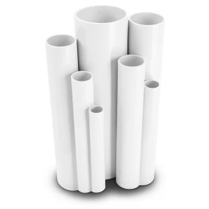 مواسير UPVC ضغط 6 بار قطر خارجي 280 مم سمك 8.2 مم لون أبيض