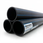مواسير HDPE نيبروبلاست PE 100 ضغط 20 بار قطر خارجي 315 مم سمك 35.2 مم لون اسود