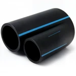 أنابيب HDPE الوطني لشبكات المياه  ضغط 12.5 بار قطر خارجي 125 مم سمك 6 مم لون اسود